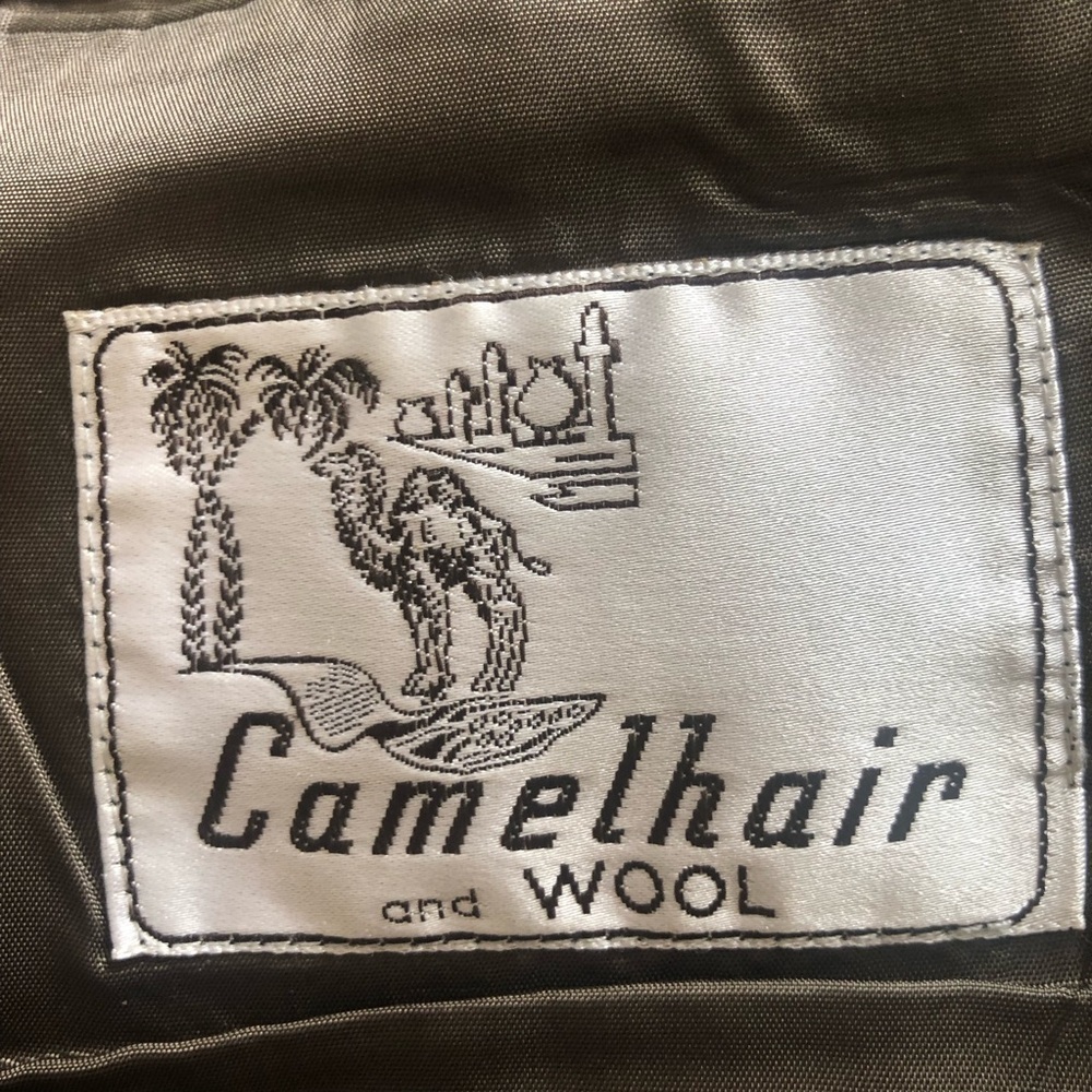 Vintage Moore’s Wool and Camel Hair Tan Blazer Size 44 - Picture 3 of 16